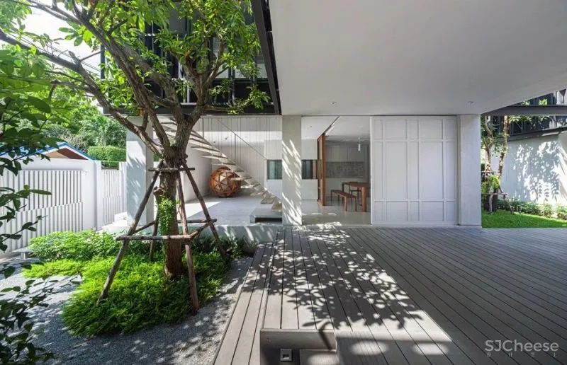 新作 凉廊连接的九宫格 第二代11号住宅 Beautbureau