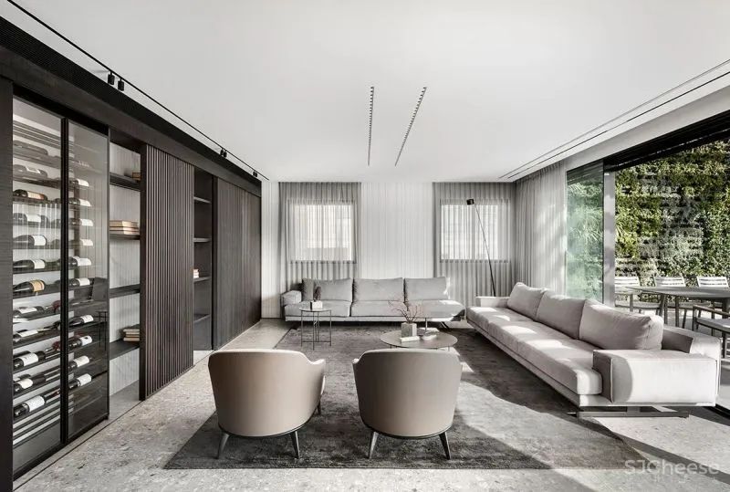 215㎡极简大平层，大美！