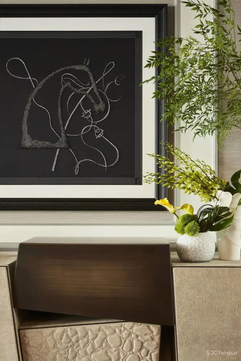 一半空间、一半艺术,这个360m²充满复古腔调