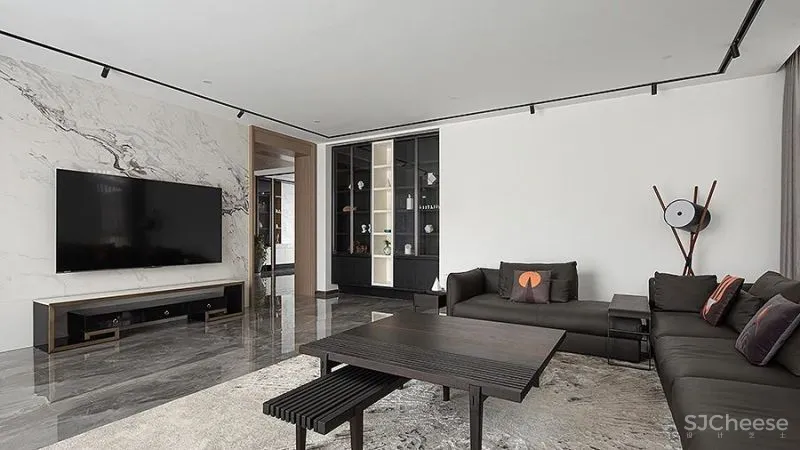 尚层设计:750㎡杭州别墅,人文山水的居住逸境