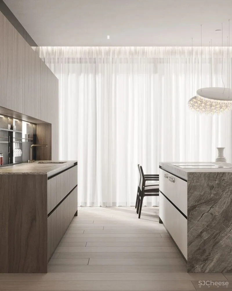 170㎡极简宁静,城市魅力