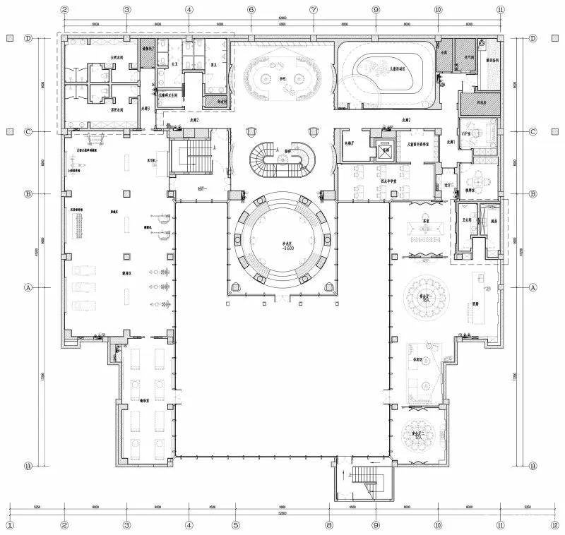 曲线交织,创造独特的艺术韵律 广州GBD设计
