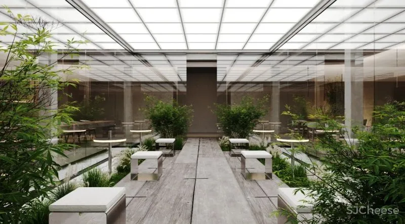 Nikita Riasov新作|体验材质的生活餐馆