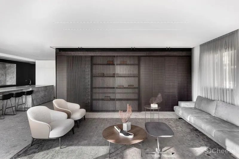 215㎡极简大平层，大美！