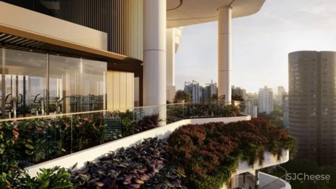 大平层+垂直森林,一层三户的独立式户型太赞了