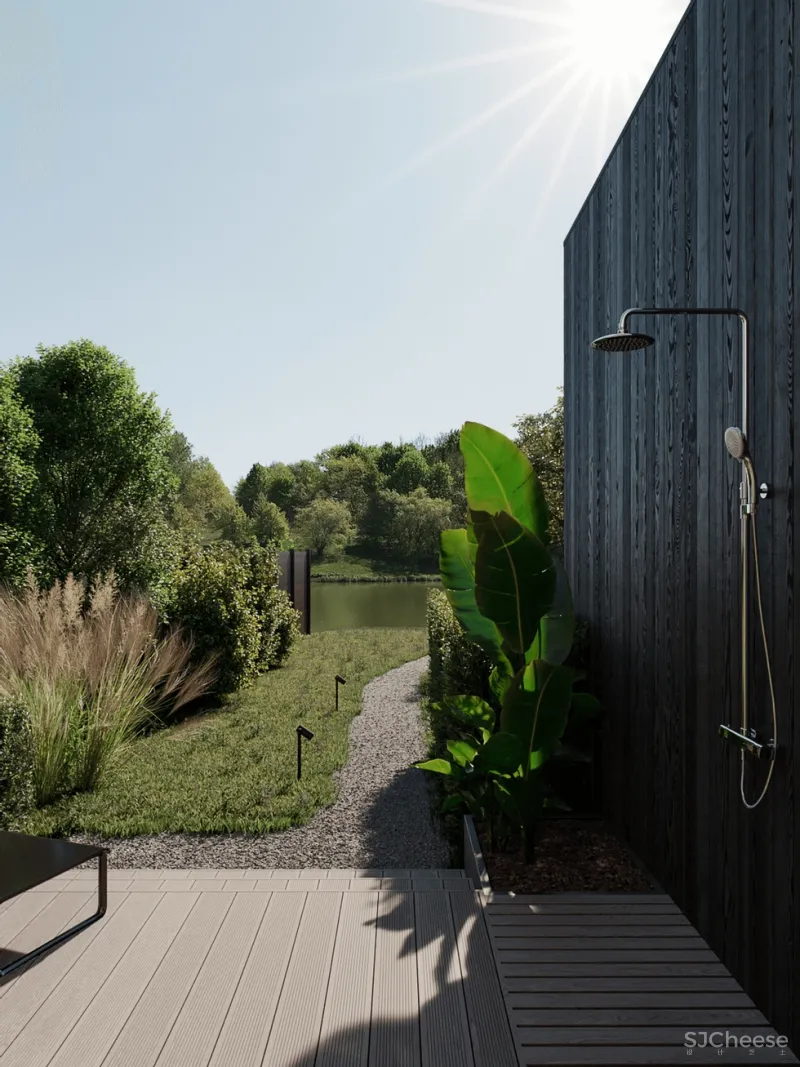 90㎡原木风设计,每一块木头都有它的脾气!