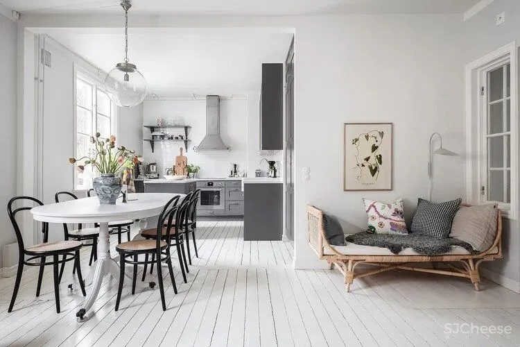 白色 灰色,北欧颜色