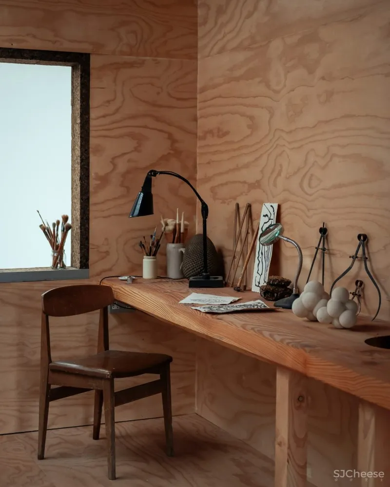 建筑师改造乡下仓房,送给雕塑家老爸做工作室,房子的打开方式太特别了!