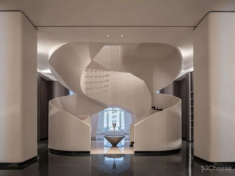 曲线交织,创造独特的艺术韵律 广州GBD设计