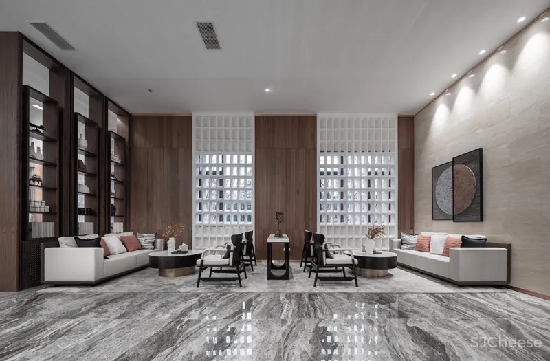 MECA:1500㎡售楼处设计,古风书韵、万象更新!