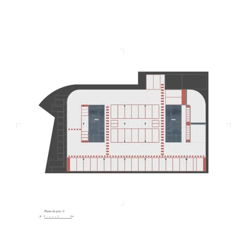 用20,000块陶瓷做外立面的公寓楼,内部却是极简的精装标准