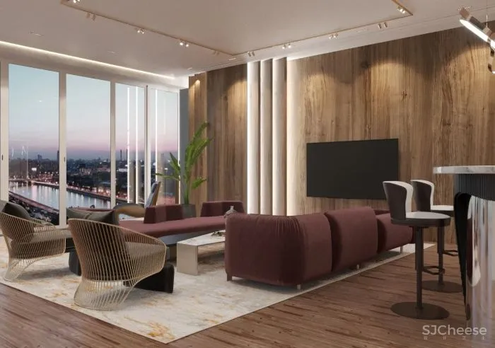 壮丽!城市景观豪宅