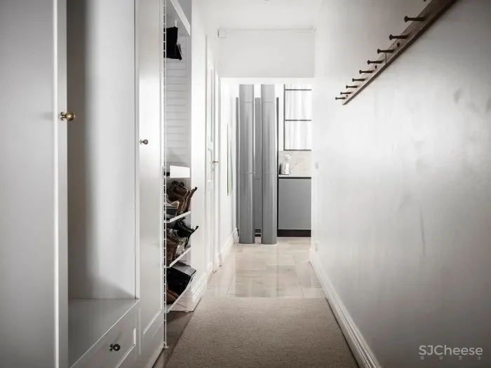 装修 灵感|瑞典普通民宅,垃圾户型也能清爽美貌!