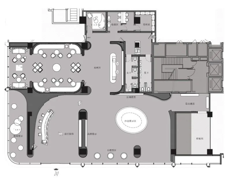 飞视新作 独特的空间气质 —— 绿都地产郑州云立方展示中心
