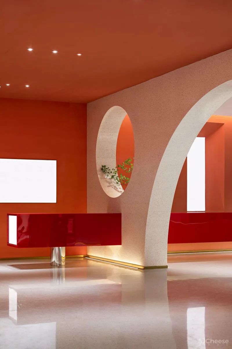 旭辉:以“色”互动的实验性体验馆 矩阵纵横