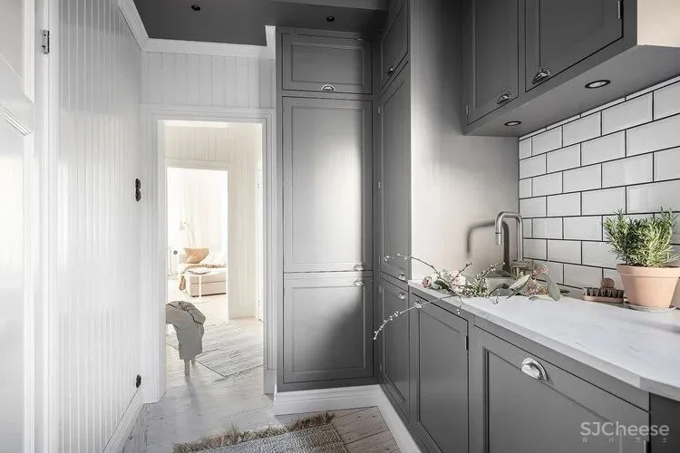 白色 灰色,北欧颜色