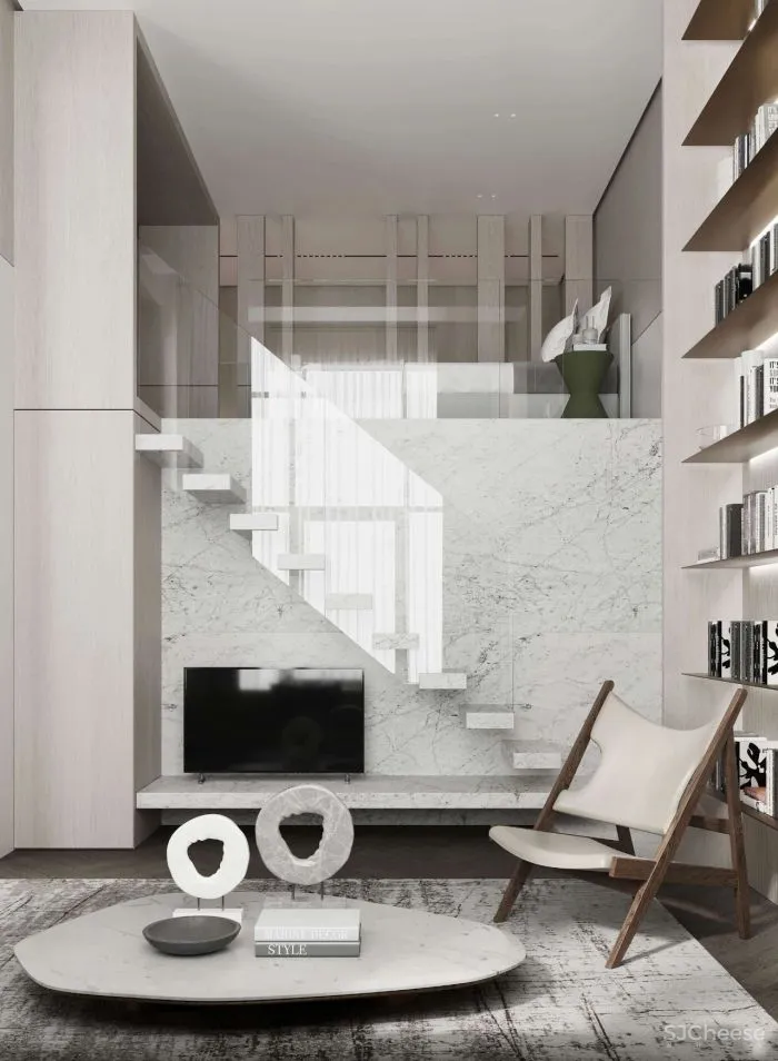 130㎡的温馨住宅,舒适的极简主义!