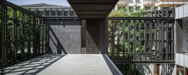 新作 凉廊连接的九宫格 第二代11号住宅 Beautbureau