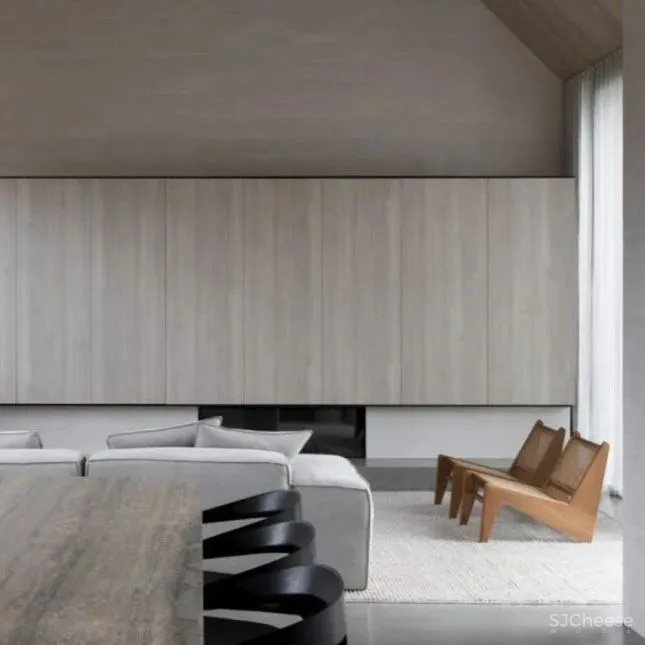 418㎡ 乡间别墅,内外连续的简约设计