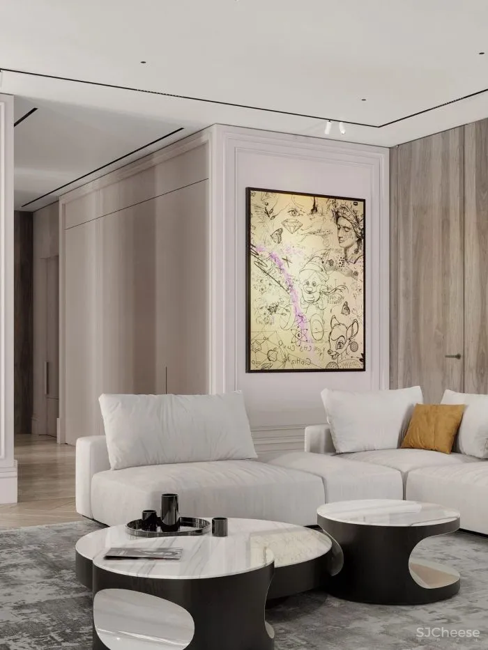 240㎡现代折衷主义,奢尚!