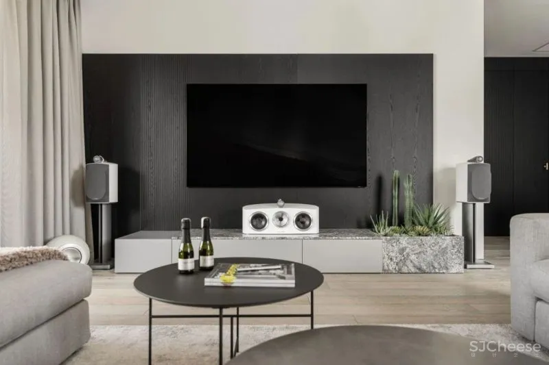 115㎡高级灰 原木风,让简约更有格调!