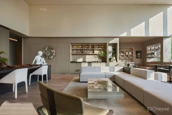 木质 肌理漆,描绘生活与办公的本真 观致设计