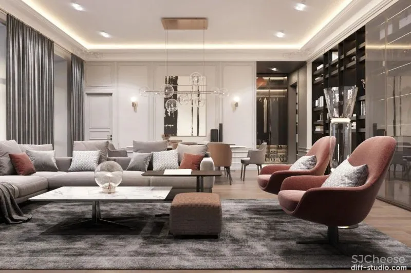 维也纳160㎡私宅设计，非凡品味！