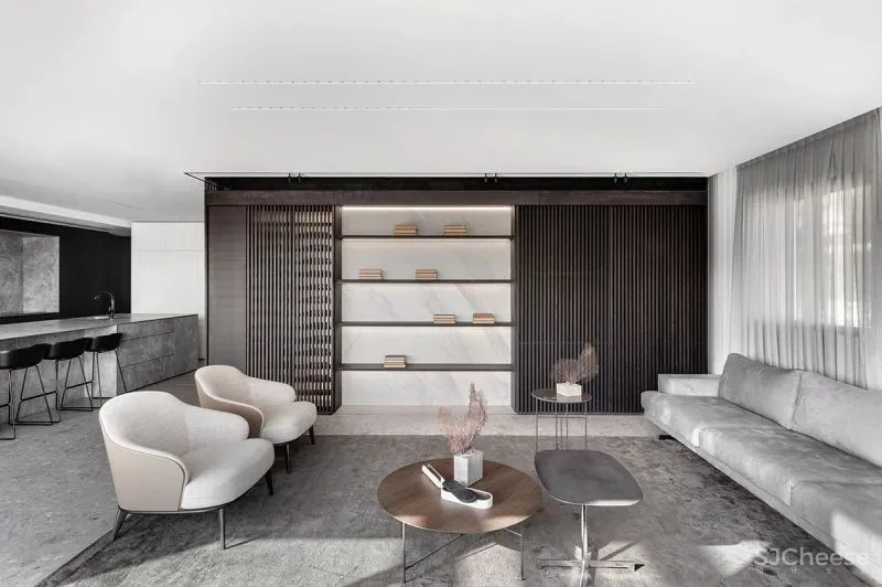 215㎡极简大平层，大美！