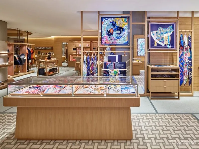 爱马仕新店铺开幕,现代设计加入传统样式,演绎本土化奢华体验