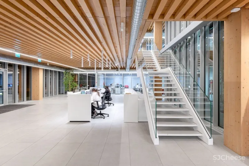 新作 简约绿色, 低碳办公 Iperceramica新办公总部 MC A建筑事务所