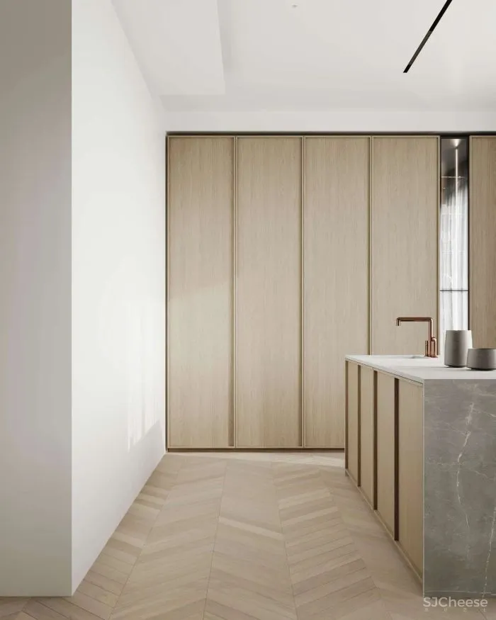 130㎡的温馨住宅,舒适的极简主义!