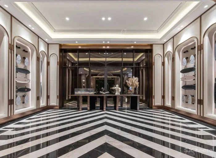 奥迅设计 艺术与场景共舞 佛山方直珑湖湾售楼部