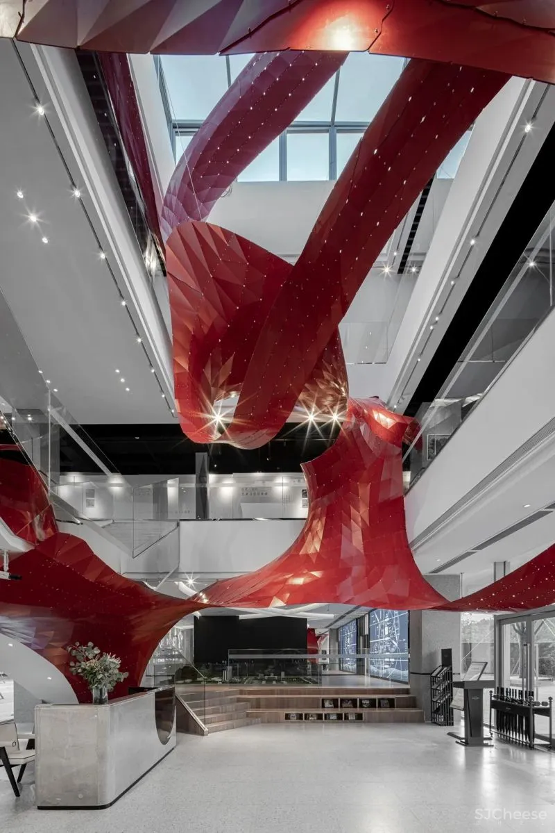 当方所遇上融创,售楼处变身复合型文化空间,为未来生活立下的“大美之心” 正鸿设计