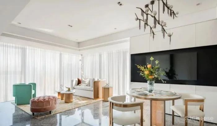 LSD葛亚曦-澳洲Stack 上海内环内「万科·中興路一號」skyline天际样板间