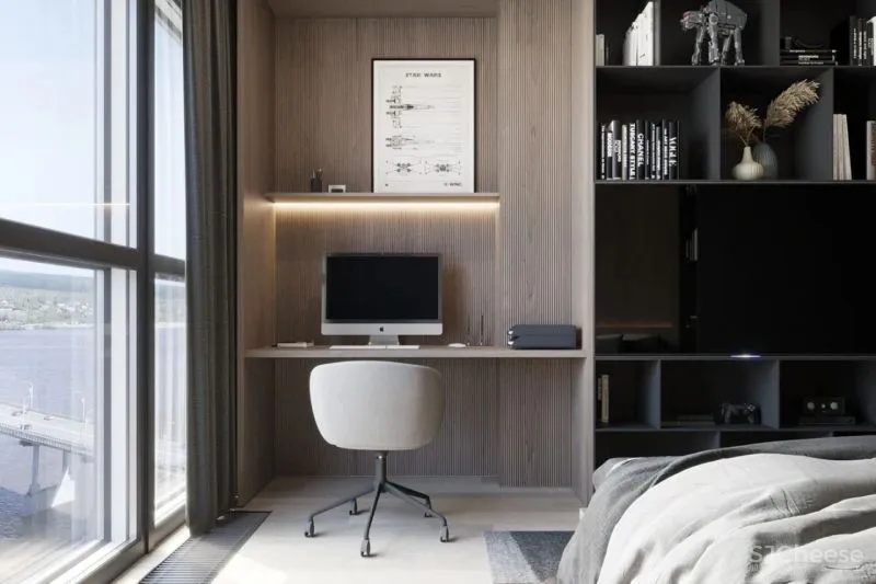 177㎡纯灰大宅,纯粹舒适的设计感之家