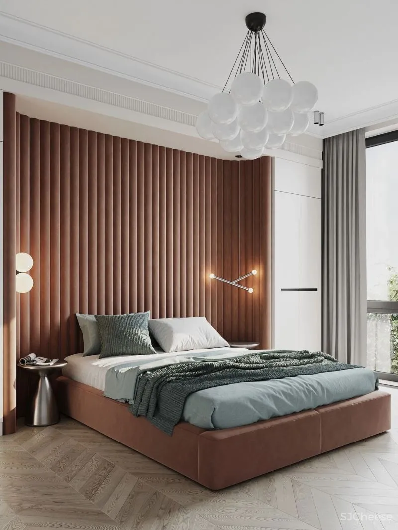 一室一厅奢华公寓,精致的简约设计更有格调!