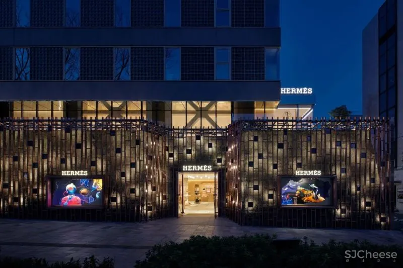 爱马仕新店铺开幕,现代设计加入传统样式,演绎本土化奢华体验