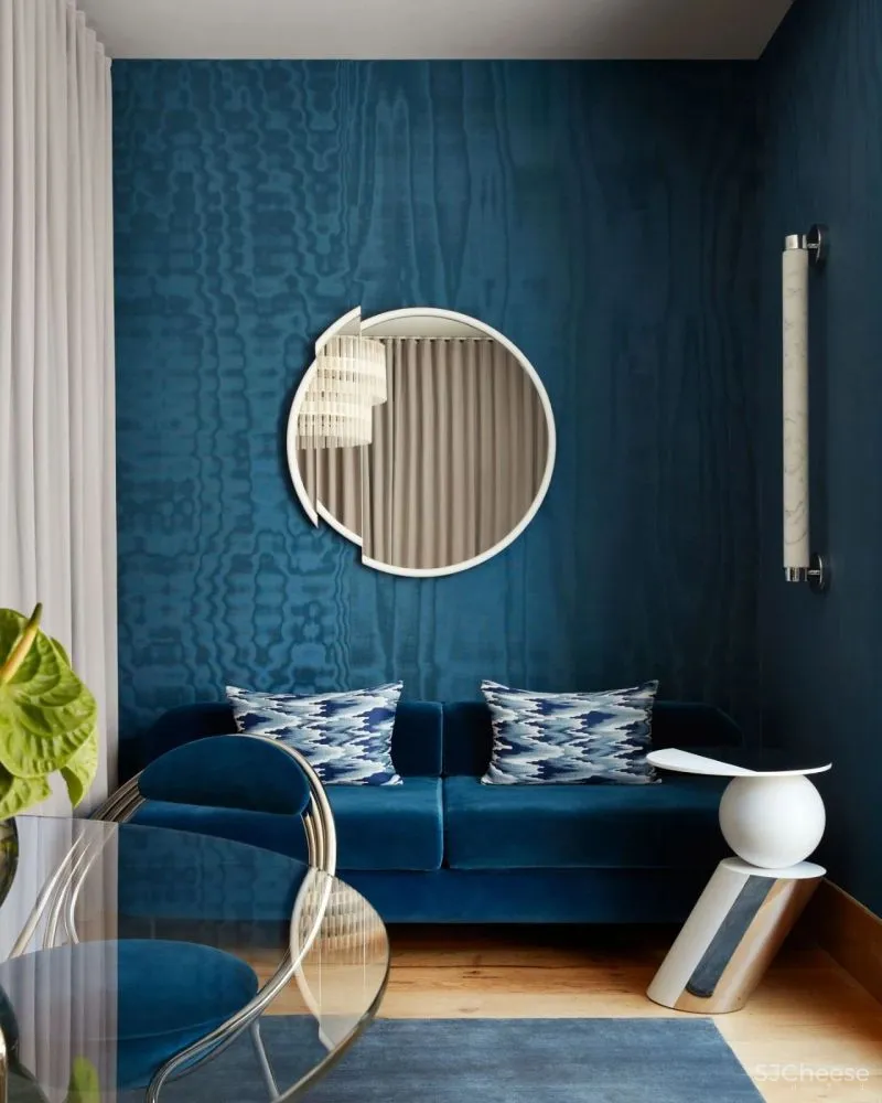 设计师私宅设计,复古时髦的纽约顶层公寓