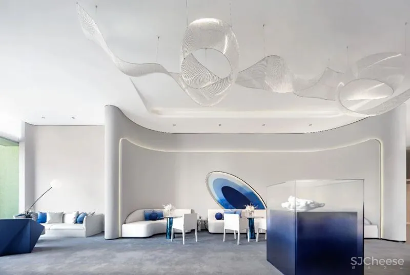 飞视新作 独特的空间气质 —— 绿都地产郑州云立方展示中心