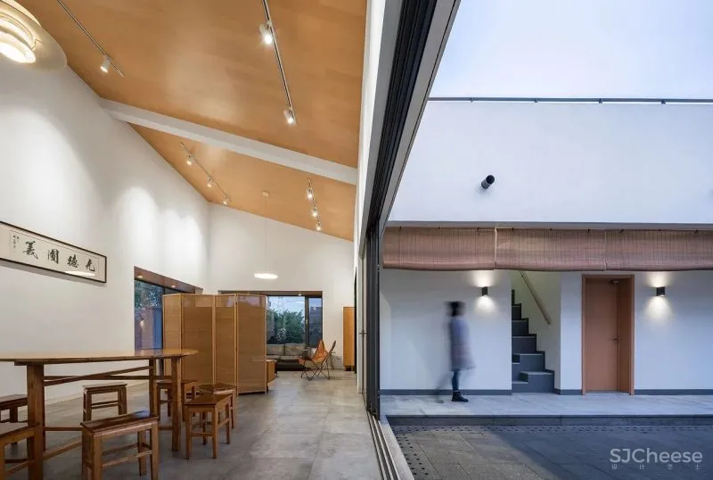 稻田里的家 园中有屋,屋中有院