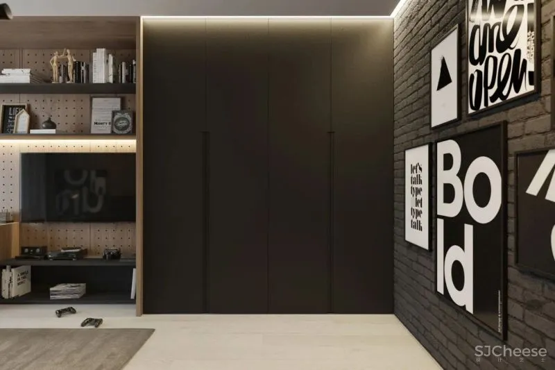 177㎡纯灰大宅,纯粹舒适的设计感之家