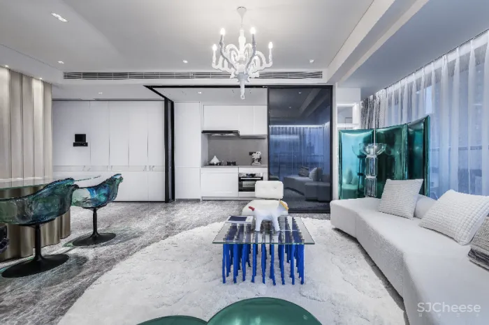 LSD葛亚曦-澳洲Stack 上海内环内「万科·中興路一號」skyline天际样板间