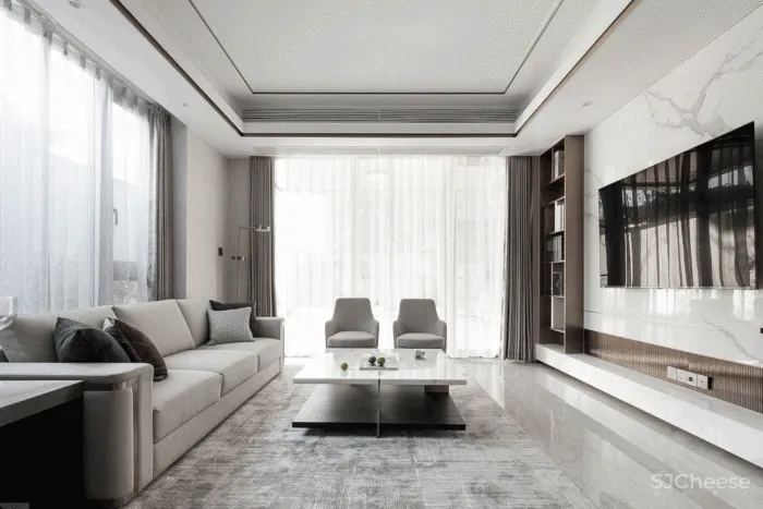 千渡家居：演绎东方人文逸趣，简洁舒怡的富春人居