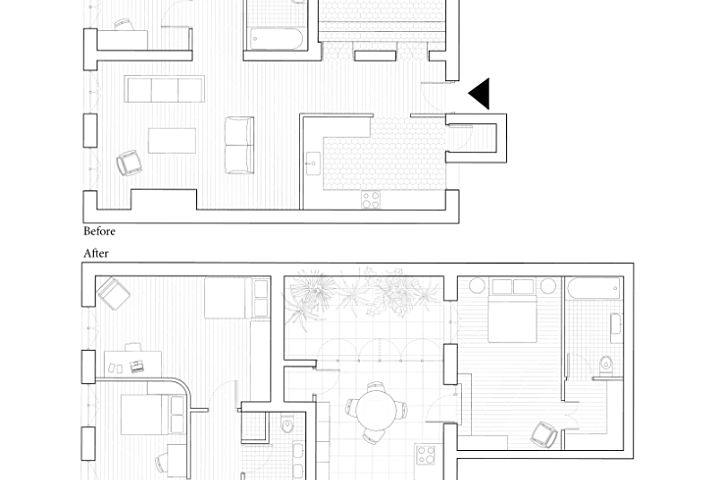老宅不仅得到了翻新，还加入了许多屋主超爱的艺术元素