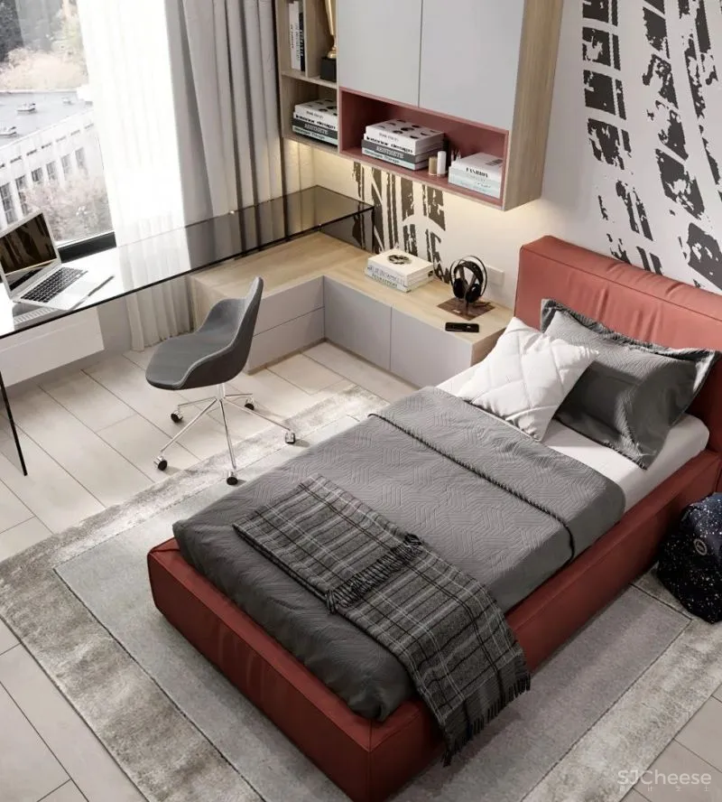 145㎡时尚现代三居室,高级与沉稳的二重奏!