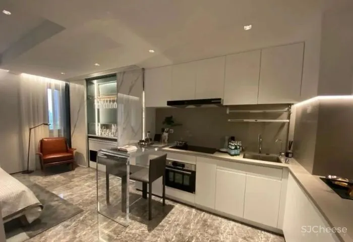 LSD葛亚曦-澳洲Stack 上海内环内「万科·中興路一號」skyline天际样板间