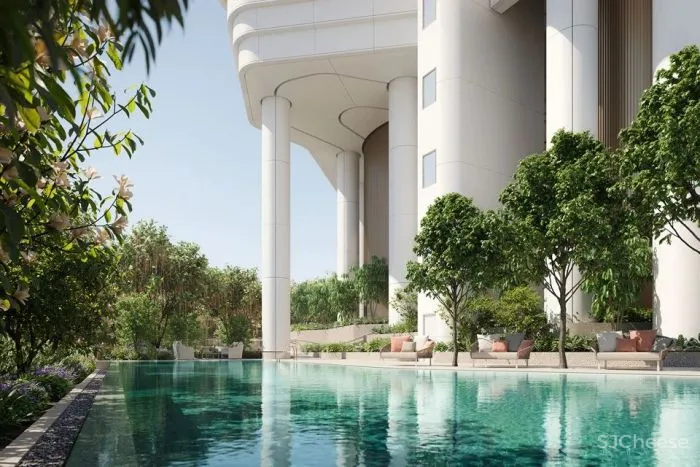 大平层+垂直森林,一层三户的独立式户型太赞了