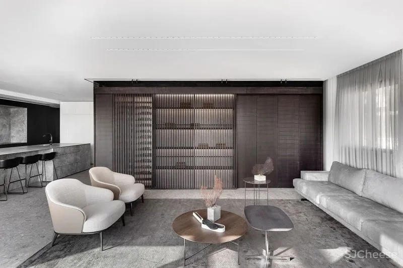 215㎡极简大平层，大美！