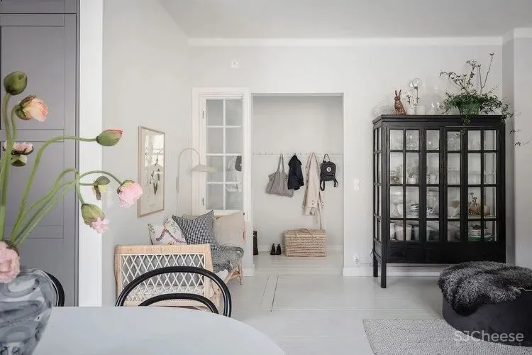 白色 灰色,北欧颜色