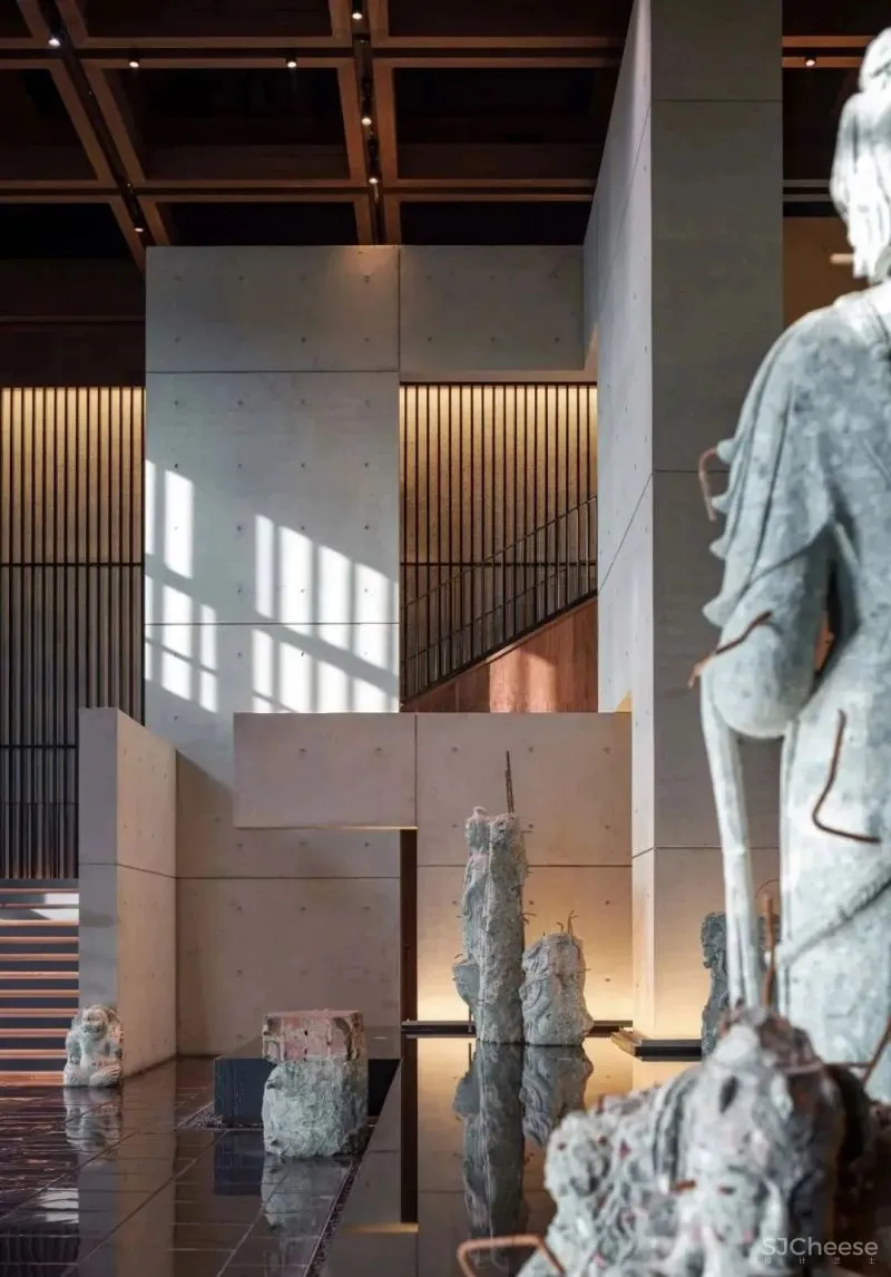 邯郸磁州窑水墨园燕枝酒店 竹间设计